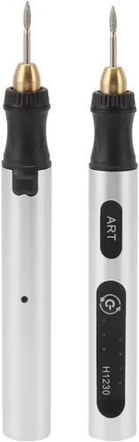 Vista 7 de Mini herramienta giratoria inalámbrica, 3 velocidades 4.2V recargable kit de herramientas rotativas eléctricas con accesorios, juego de amoladora