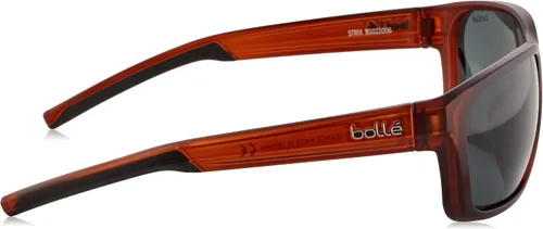 Vista 3 de bollé Gafas de sol rectangulares Strix, Marrón mate transparente