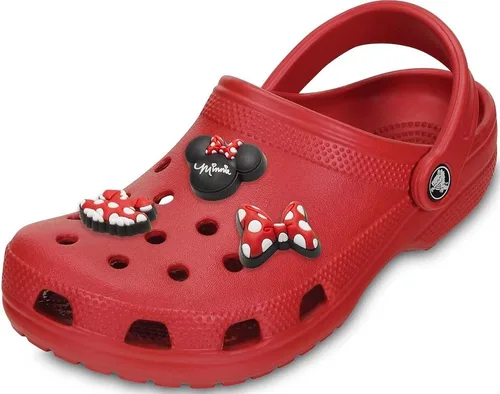 Vista 3 de Crocs Zuecos clásicos para hombre y mujer con dijes Jibbitz Character 3 paquetes