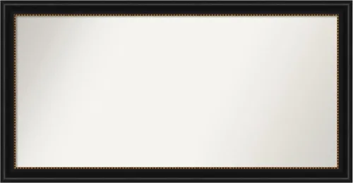 Vista 146 de Amanti Art Espejo personalizado, gran espejo de baño estrecho, espejo de pared o espejo de tocador de baño sobre el fregadero (24 x 24 pulgadas)