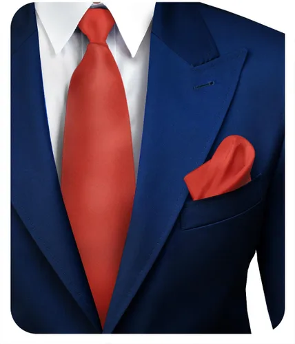 Vista 33 de Juego de corbata de satén sólido y pañuelo de bolsillo para hombre, conjunto de corbata a juego para hombre Ámbar