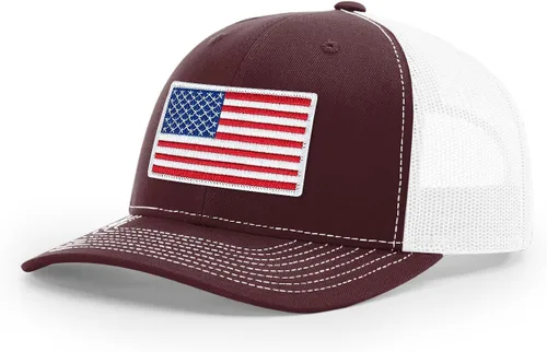 Vista 258 de Joe's USA Richardson 112 - Gorras de camionero con parche gráfico personalizado - Gorras estructuradas de cinco y seis paneles Richardson Premium