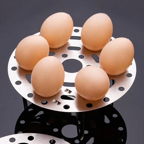 Vista 4 de Stainless Steel Steaming Rack for Eggs Fish and Crab
