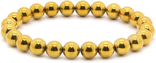 Vista 69 de Justinstones Gem - Pulsera elástica de cuentas redondas de piedras semipreciosas de 8 mm, unisex, de 17.78 cm Turmalina negra de grado A