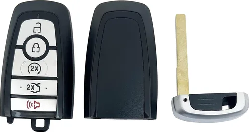 Vista 6 de Carcasa de llavero inteligente de 5 botones para Ford F150/F-150 F250/F-250 F350 F450 2017 2018 2019 2020 2021 2022 Reemplazo de carcasa de llave