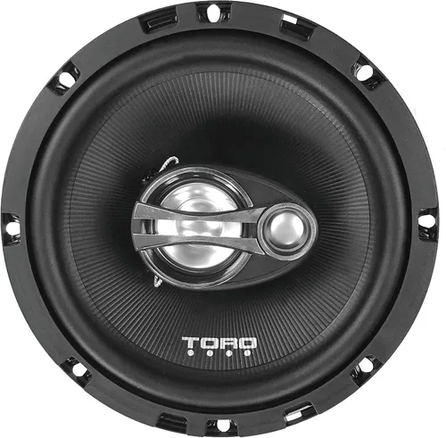 Vista 6 de Toro Audio F6 - Altavoces coaxiales de 3 vías para automóvil de 6.5 pulgadas Par de alta eficiencia de 120 W pico/60 W RMS, tweeters de 0.512 in