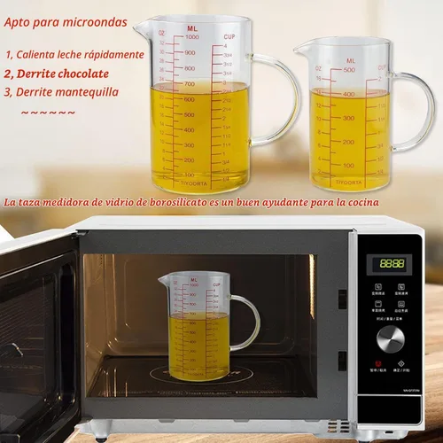 Vista 6 de Juego combinado de batidor de huevos de manivela de mano, batidor rápido de huevos giratorio de doble cabeza con 4 tazas de vidrio de borosilicato