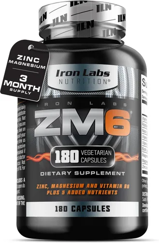 Vista 12 de Iron Labs - Gomitas ZM6 para hombres y mujeres, gomitas de zinc y magnesio (100 unidades, sabor naranja, vegano), suplementos de citrato de magnesio