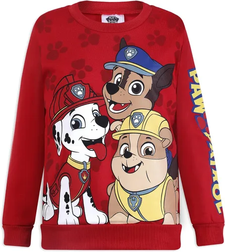 Vista 2 de Paw Patrol Nickelodeon Boys Sweatshirt and Jogger Set for Toddler and Little Kids BlueNavyRed