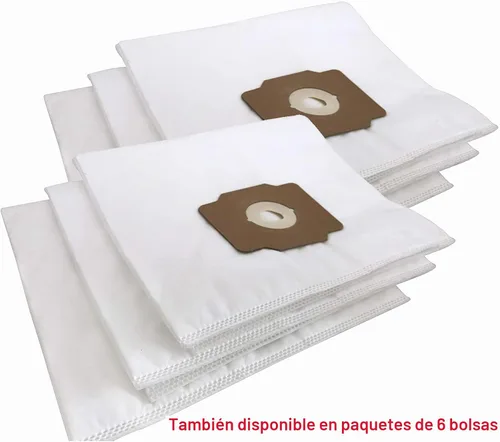 Vista 2 de Bolsas de vacío centrales de tela resistentes al desgarro de alta calidad, compatibles con Beam, Electrolux, Eureka, Kenmore, Husky, Mastercraft