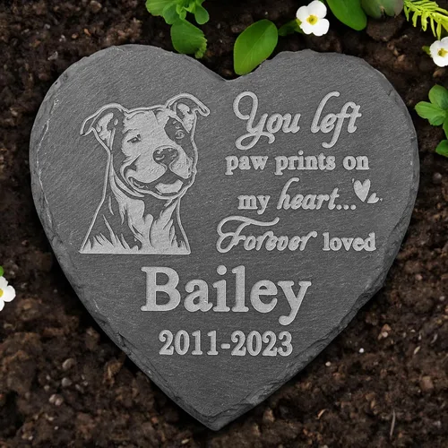 Vista 11 de Piedra conmemorativa de Golden Retriever, estatua de Golden Retriever, placa conmemorativa de Golden Retriever, regalos conmemorativos de Golden