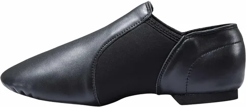 Vista 5 de Dynadans Zapato de jazz con parte superior de cuero para mujer
