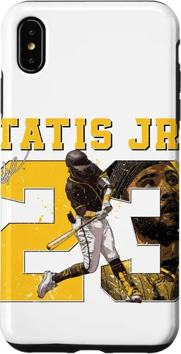 Vista 10 de iPhone 13 Número y Retrato Fernando Tatis Jr San Diego MLBPA Case