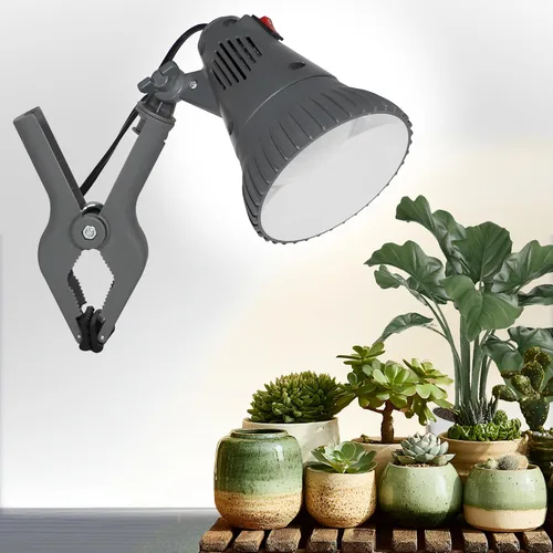 Vista 4 de GT-Lite Bombillas LED de 33 W de espectro completo con 28.22 PPF, base E26, luz de crecimiento con reflector para plantas de interior y exterior
