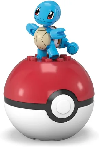 Vista 5 de MEGA Pokémon Juguete de construcción Pokémon Evergreen Squirtle Ball para niños a partir de 6 años