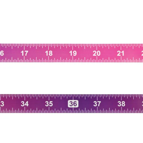 Vista 4 de Cinta de medición de pecho profesional de 60 pulgadas para mujeres y niñas