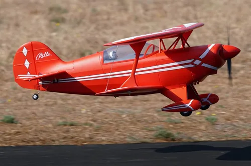 Vista 8 de Fms Aviones Rc para adultos Control remoto Avión Pitts V2 1400mm (55.1") RC Avión Control remoto Aerobatic Sport RC Avión PNP