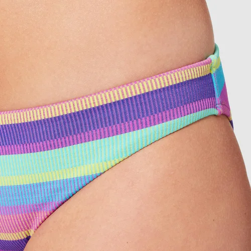 Vista 2 de Seafolly Bañador Hipster para Mujer Baja Stripe Purple Haze