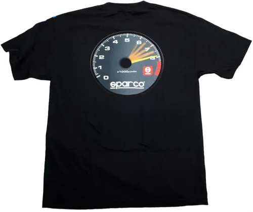 Vista 5 de Sparco SP01600NR4XL TACH XL Camiseta negra