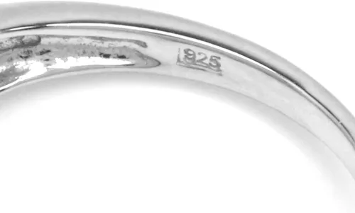 Vista 4 de Silvershake Anillo de plata de ley 925 con alas de ángel
