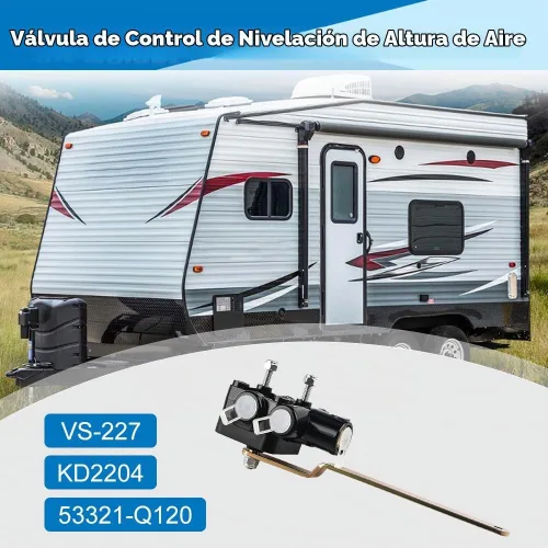 Vista 5 de JDMON Kit de válvula de control de altura de nivelación estándar de aire de repuesto para Ford Freightliner Volvo Kenworth, sustituye a 1614318000