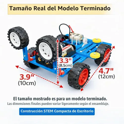Vista 3 de Kit STEM para niños de 8 a 14 años, construye 7 modelos, kit de ciencia