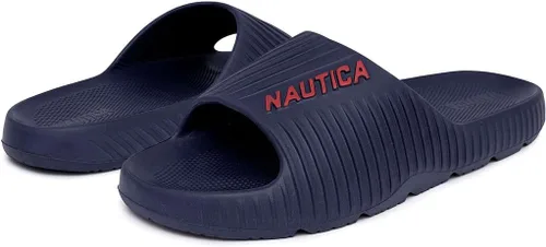 Vista 6 de Nautica Men's Arnon Comfort Slide Sandals