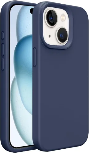 Vista 30 de Funda de silicona prémium para iPhone SE/8/7, con forro de microfibra suave antiarañazos, a prueba de golpes, color negro, iPhone SE/8/7