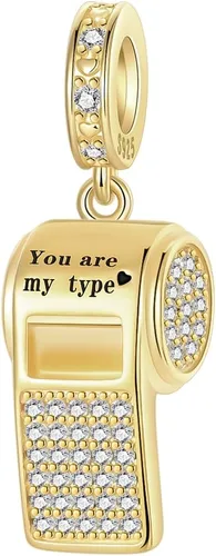 Vista 243 de Abalorios de plata de ley 925 con letras de la A ~ Z, para pulseras, collares, Día de San Valentín, Día de la Madre, joyería regalos para mujeres