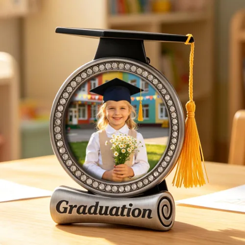 Vista 7 de Marco de fotos de graduación, decoraciones y borlas 2025, regalos