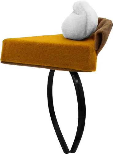 Vista 2 de Nicky Bigs Novelties Mini sombrero de comida diadema accesorio de disfraz de vendedor para adultos