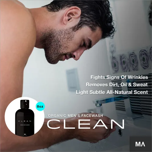 Vista 3 de MINAMUL Lavado facial para hombre – Exfoliante orgánico espumoso Limpiador facial profundo diario para el acné Seguro para tipos de piel grasa
