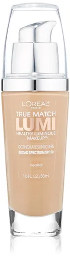 Vista 19 de L'Oreal True Match Lumi - Maquillaje luminoso saludable, pulidor natural [N3], 1 onza (paquete de 2)