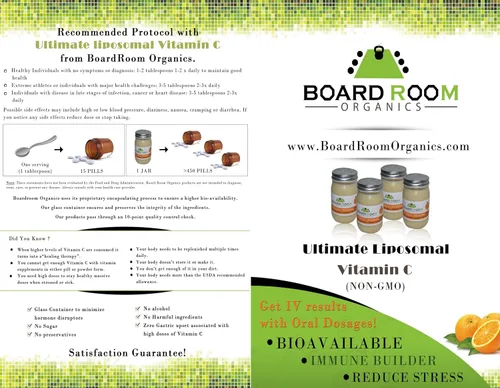 Vista 4 de NUEVA Fórmula/NUEVA administración - Mejor que nunca - Vitamina C liposomal definitiva 3000 mg por porción 16 oz 1 mejor C liposomal