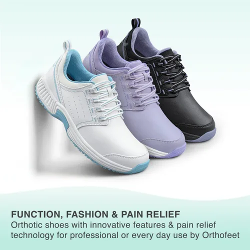 Vista 6 de Orthofeet Women's Orthopedic Talya Nurse Shoes