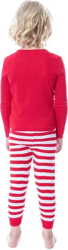 Vista 4 de INTIMO Barbie Family Christmas Logo Santa - Pijama unisex de 2 piezas