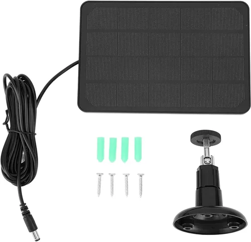 Vista 7 de AMONIDA Tablero de carga del panel solar, cargador solar IP65 impermeable 5V para ventilador duradero de utilidad ancha