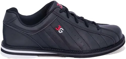 Vista 3 de 3G Kicks - Zapatos de bolos unisex, color negro, ancho ancho