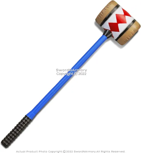 Vista 3 de Harley Quinn - Disfraz de martillo de espuma de villano, pelicula, cómic, cosplay
