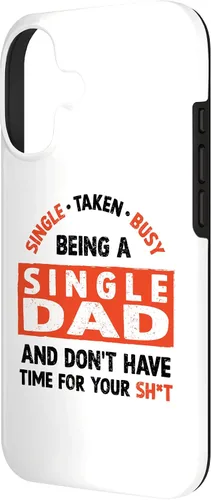 Vista 2 de Single Dad Design for Divorced Dads - Being A Single Dad Case for iPhone 17