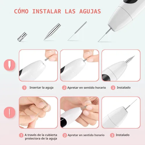 Vista 9 de Removedor de marcas en la piel, bolígrafo portátil para eliminar marcas cutáneas con uso doméstico, kit de eliminación de manchas cutáneas