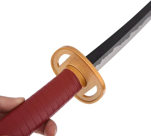 Vista 5 de Okkotsu Yuta - Espada de metal Katana de acero inoxidable adecuada para decoración de cosplay, no afilada.
