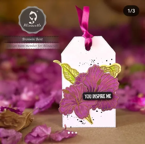 Vista 6 de Alinacutle 3 troqueles de metal troquelados de metal para hacer tarjetas hechas a mano, plantillas de papel, manualidades, álbumes de recortes
