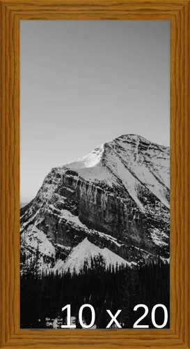 Vista 249 de Frame It Easy Marco de madera negra de 10 x 5 (Derby)