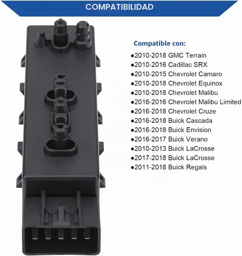 Vista 4 de Obaee Interruptor de asiento eléctrico con función reclinable, ajuste de inclinación y control de 8 vías para el lado del conductor delantero