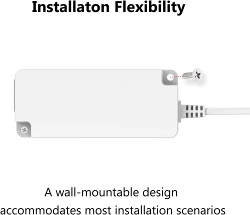 Vista 4 de Convertidor Gigabit PoE a USB C, adaptador USB-C a Ethernet con carga de 10