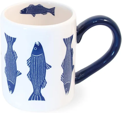 Vista 10 de Boston International Taza de cerámica para café/té, 12 onzas, Bee Haven
