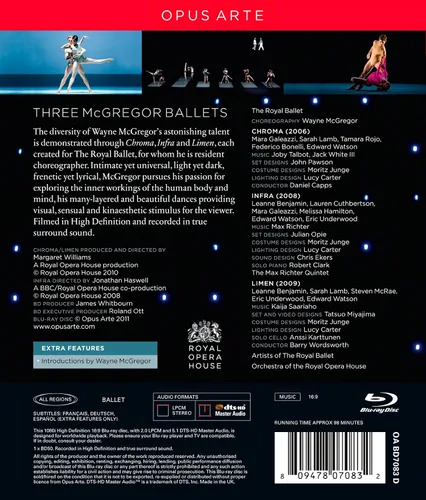 Vista 3 de McGregor: Three Ballets