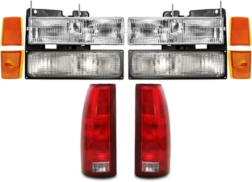 Vista 36 de EPIC LIGHTING Juego de luces traseras de repuesto compatibles con Chevrolet 92-00 Blazer [combo de 4 piezas] 9200BLZ04PC