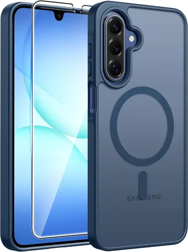 Vista 15 de FNTCASE para Samsung Galaxy Z Fold 7 Estuche Magnético: Funda de Teléfono Celular con Textura Mate Translúcida, Protección contra Caídas de Grado